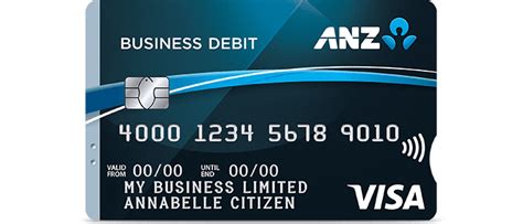 anz business debit card.